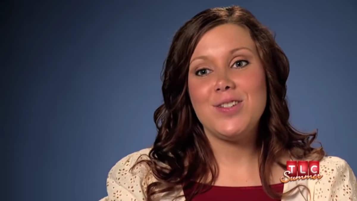 Anna Duggar in a 19 Kids and Counting confessional.