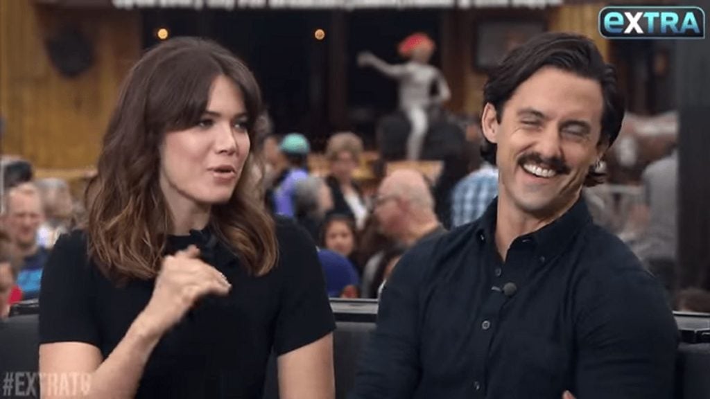 Mandy Moore and Milo Ventimiglia in This Is Us