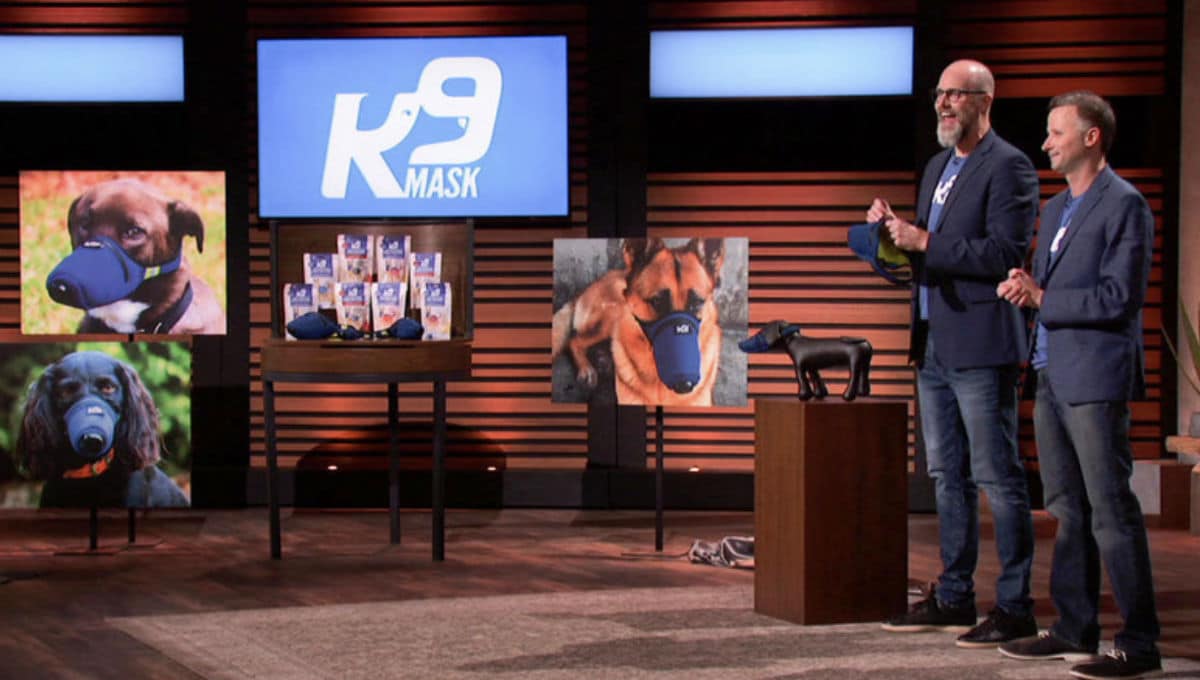 What is K9 Face Mask that is featured on Shark Tank?