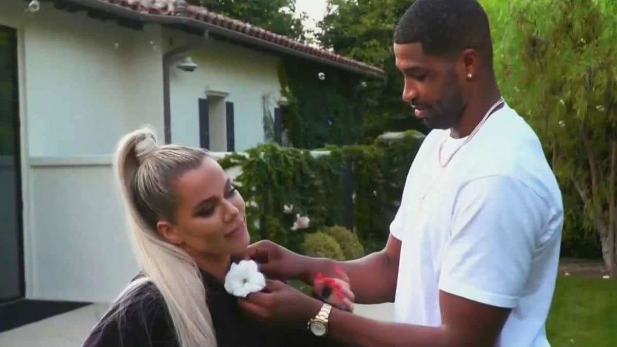 Tristan Thompson showers Khloe Kardashian with love after her People's Choice Award win.