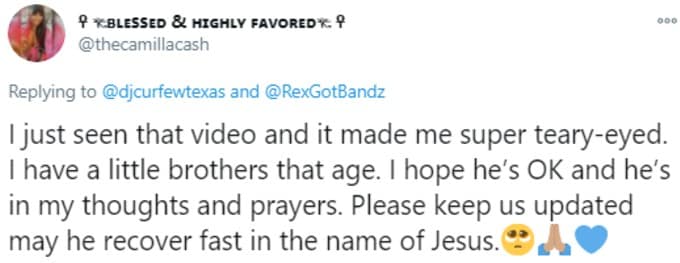Support on Twitter for Rex Got Bandz