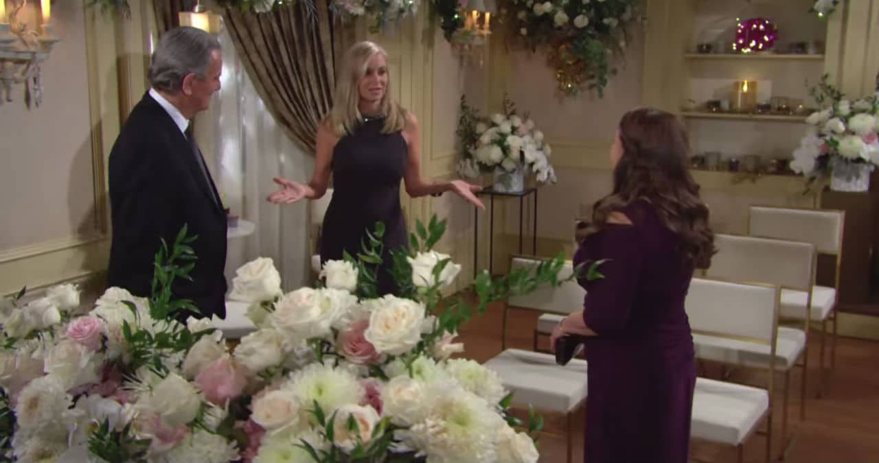 the Young and the Restless spoilers tease a wedding brings the good people of Genoa City together.