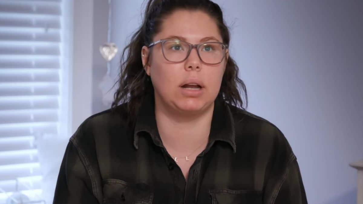 Kailyn Lowry during a confessional interview on a recent episode of Teen Mom 2