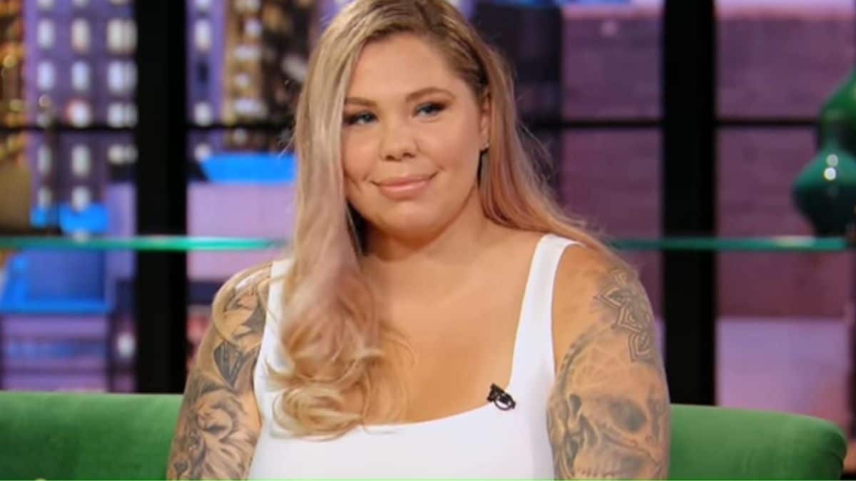 Kailyn Lowry during a reunion episode of Teen Mom 2