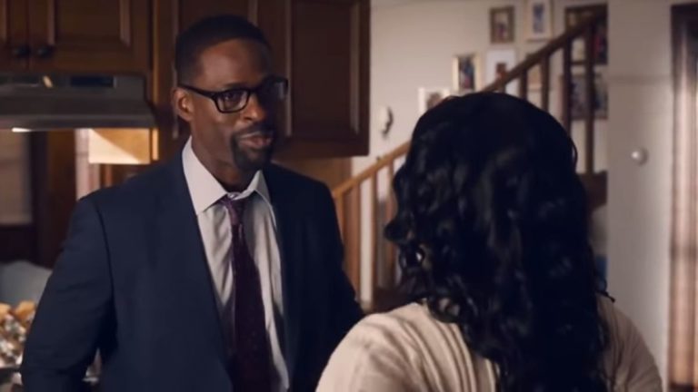 Randall and Beth talk during This Is Us, Season 5, Episode 3.