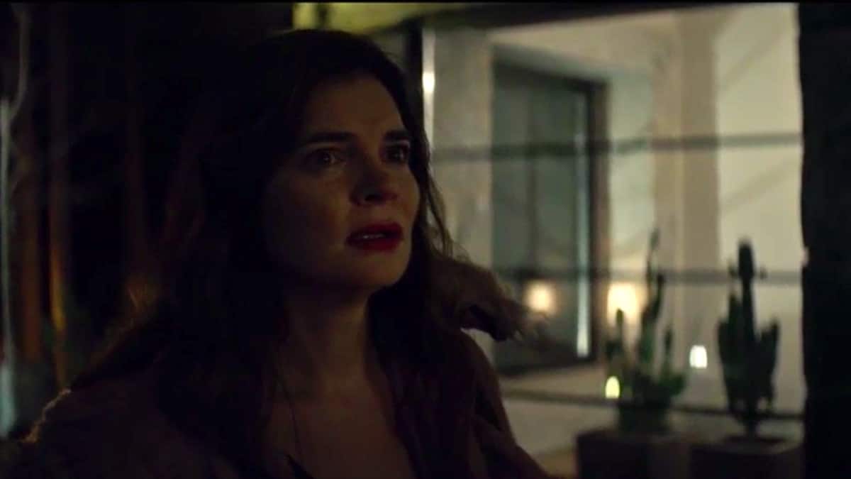 Betsy Brandt as Caitlin in the Soulmates Season 1 finale