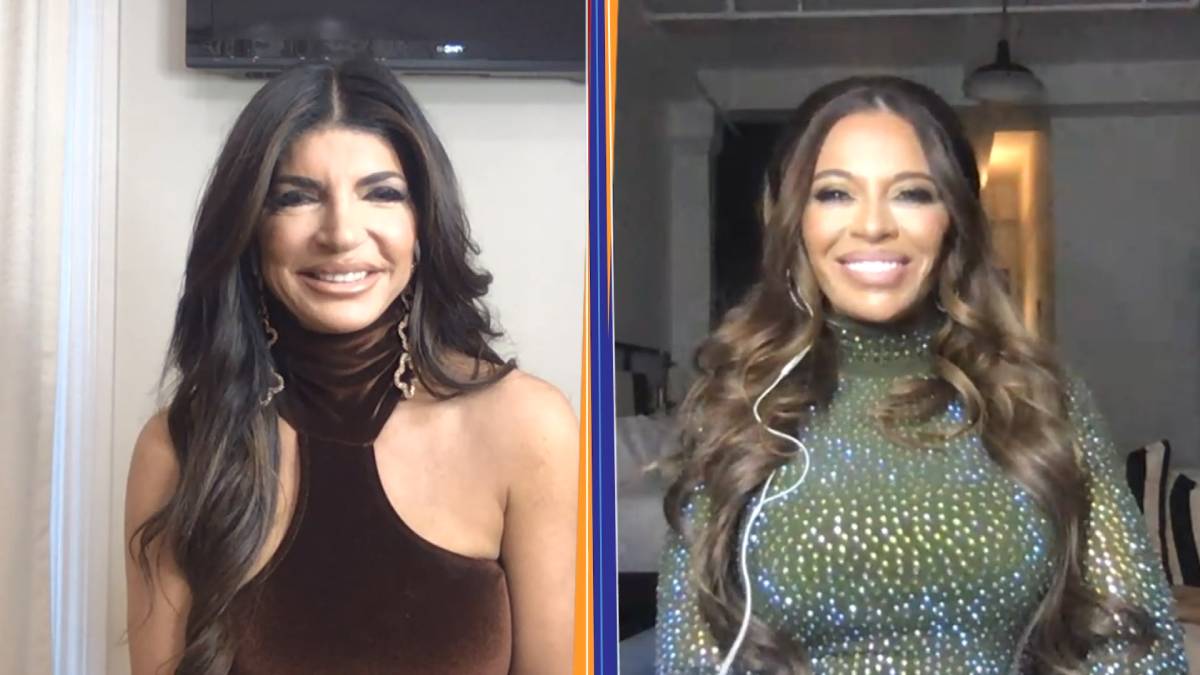Teresa Giudice and Dolores Cantania partake in a virtual interview for WWHL.