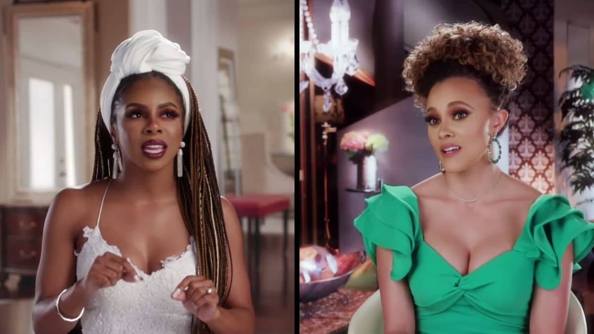 Candiace Dillard and Ashley Darby are dishing about the fight between their husbands in RHOP finale