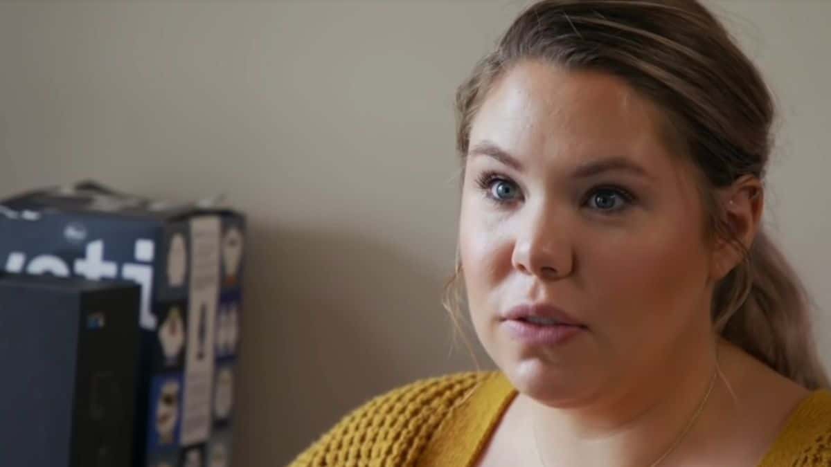 Kail Lowry during a recent episode of Teen Mom 2