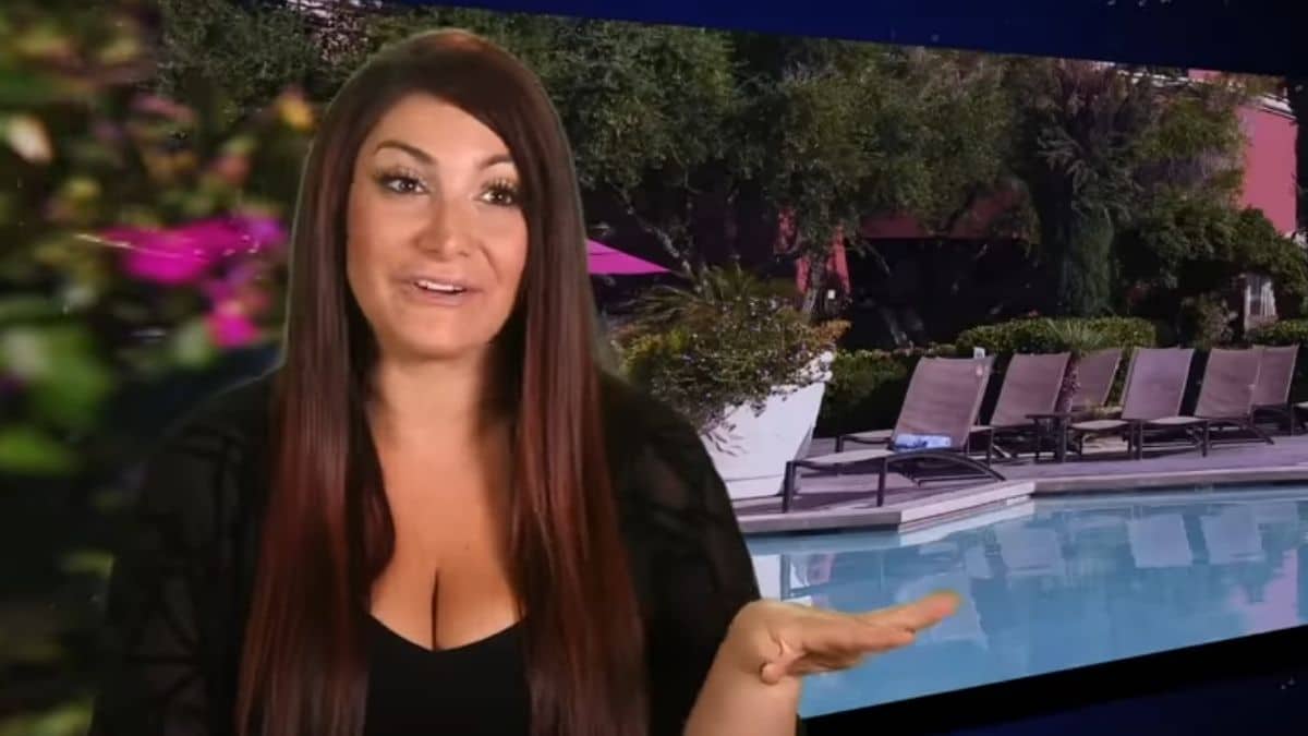 Deena Cortese during an episode of Jersey Shore Family Vacation