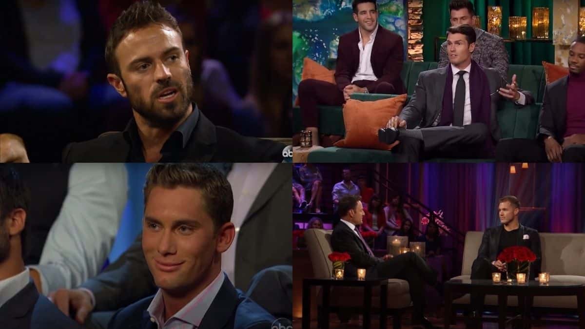 Dramatic moments from The Bachelorette: The Men Tell All