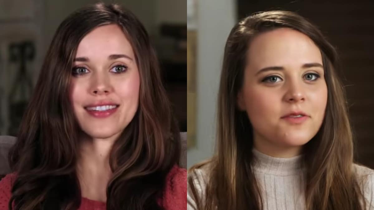 Jessa and Jinger Duggar in Counting On confessionals.