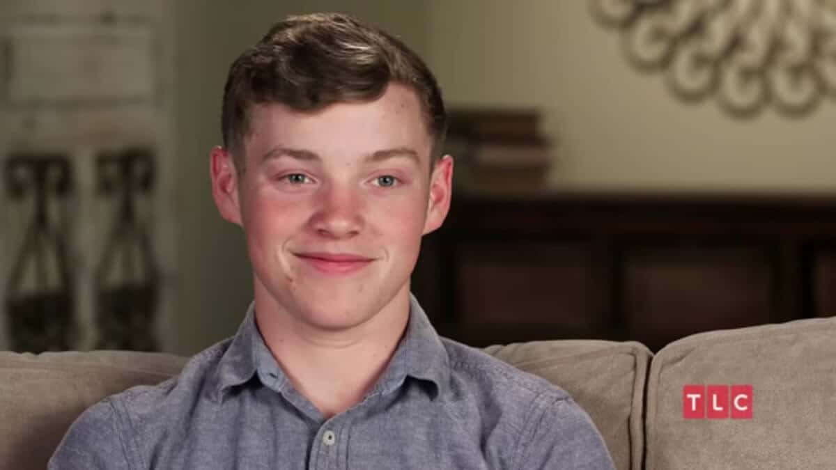 Justin Duggar in a Counting On confessional.