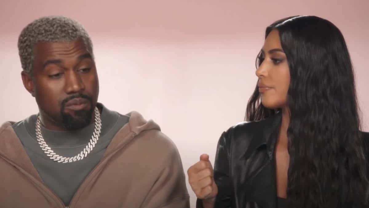 Kanye West and Kim Kardashian divorce rumors heat up as couple only talks about kids.