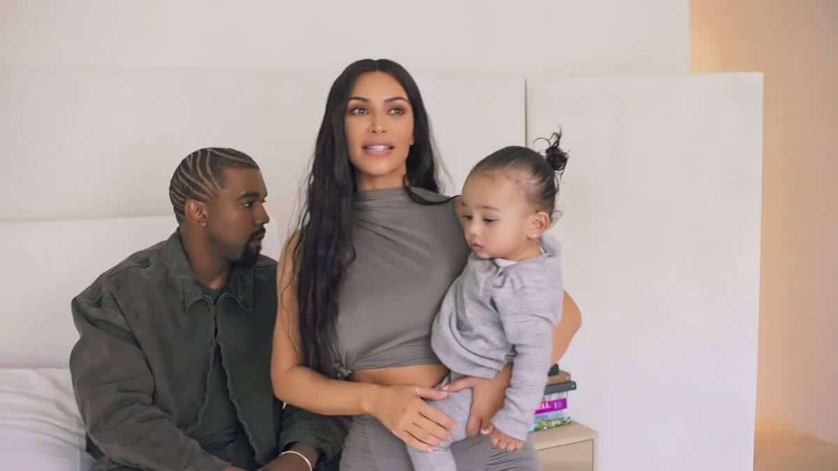 Kim Kardashian and Kanye West are shielding kids from news of their divorce