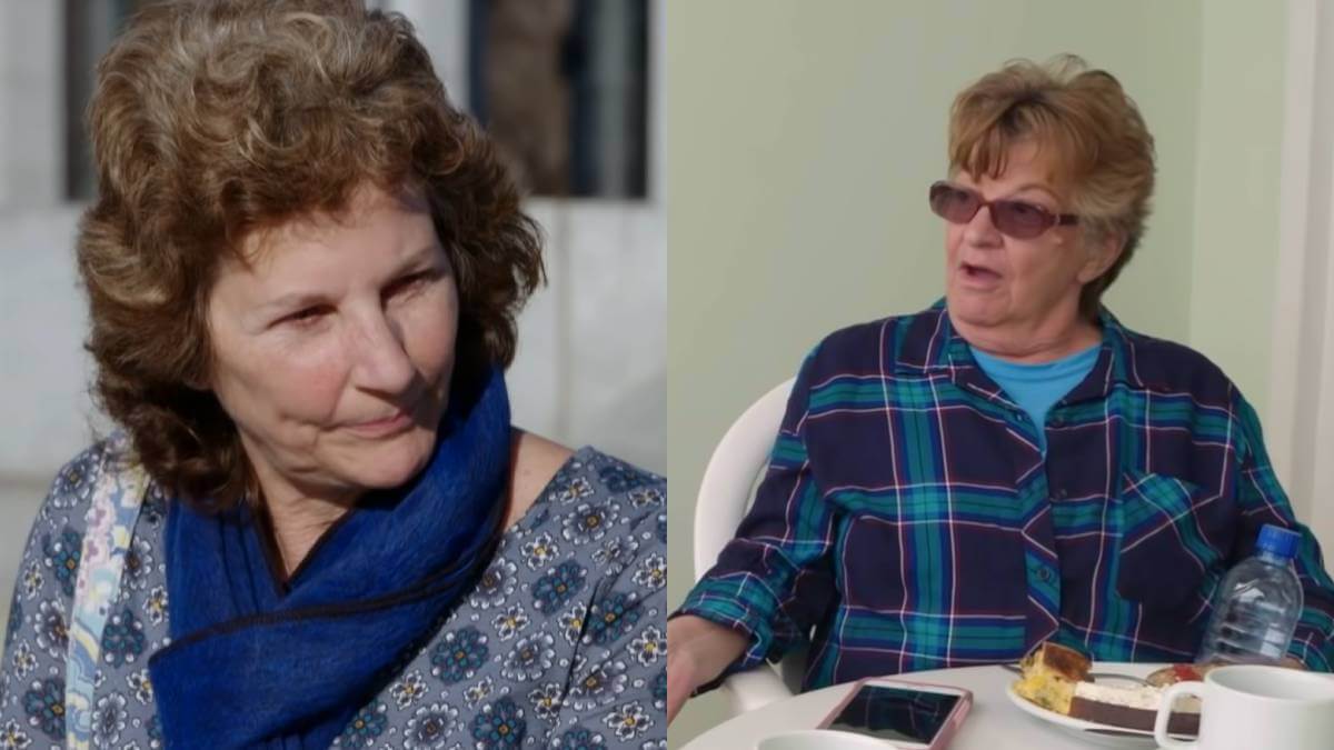 Betty Gibbs and Debbie Johnson film for 90 Day Fiance.