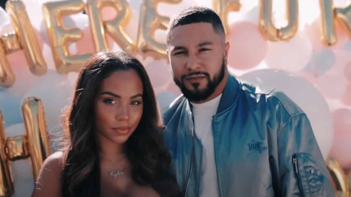 cheyenne floyd shares gender reveal party video challenge stars react
