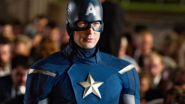 Chris Evans return as Captain America in Avengers.