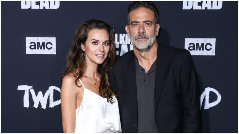 Actress Hilarie Burton and husband/actor Jeffrey Dean Morgan arrive at the Los Angeles Special Screening Of AMC's 'The Walking Dead' Season 10 held at the TCL Chinese Theatre IMAX on September 23, 2019 in Hollywood, Los Angeles, California