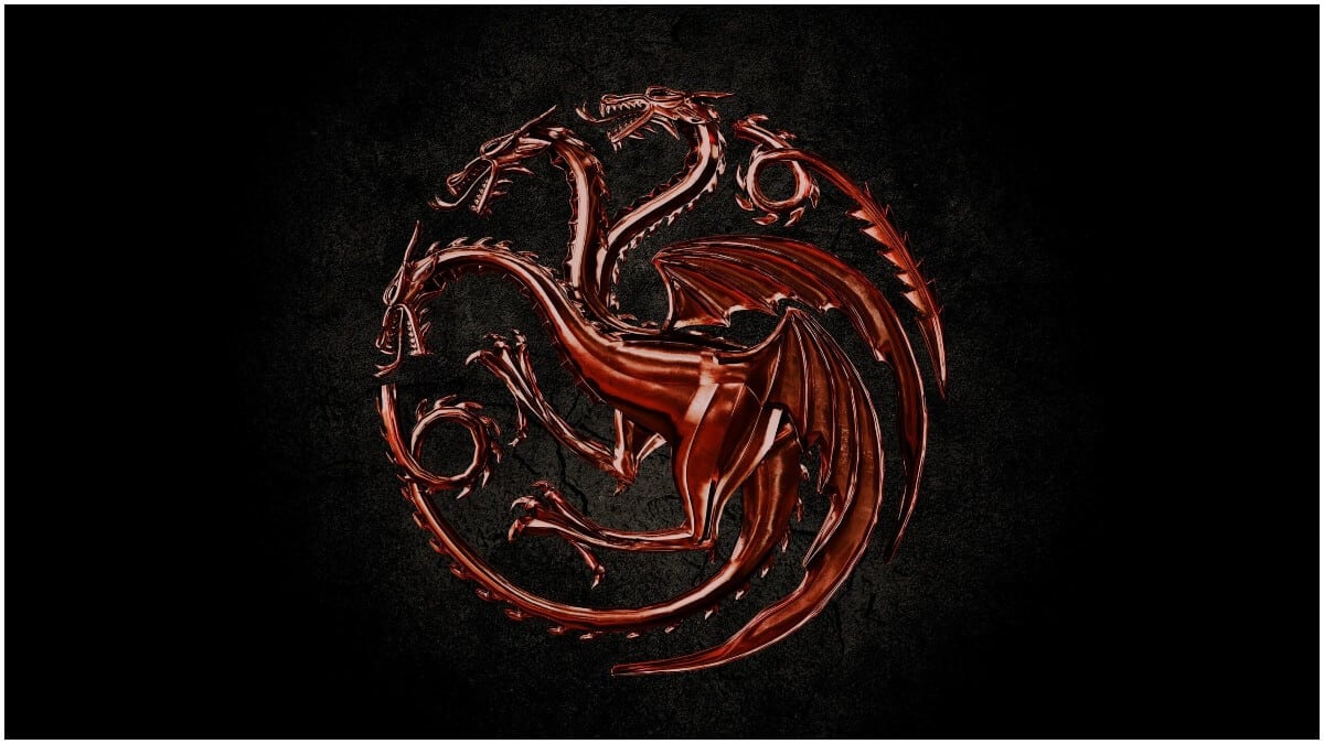 Promotional poster for HBO's Game of Thrones spinoff, House of the Dragon