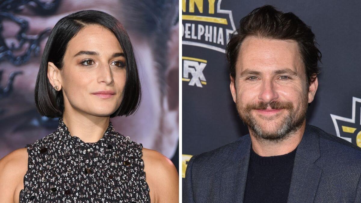 Image of Jenny Slate and Charlie Day.