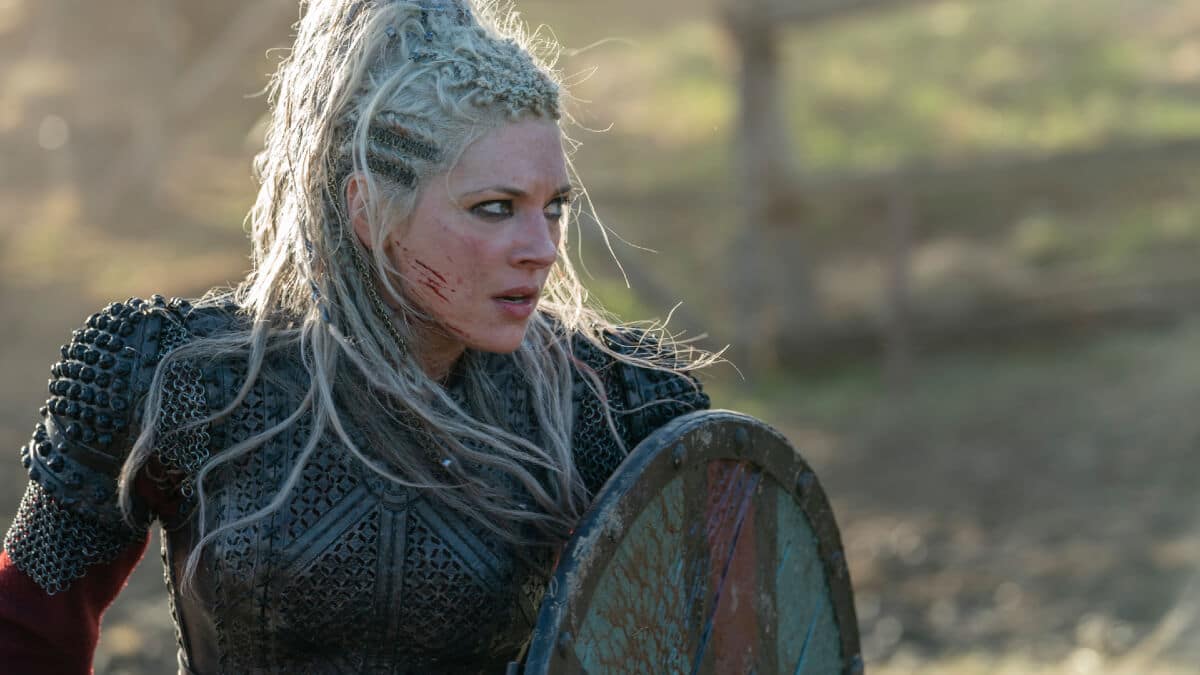 Katheryn Winnick stars as Lagertha in History Channel's Vikings