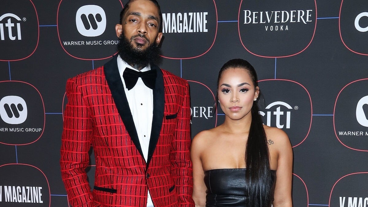 Lauren London and Nipsey Hussle.