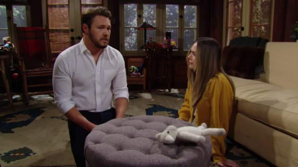 Liam and Hope on The Bold and the Beautiful.