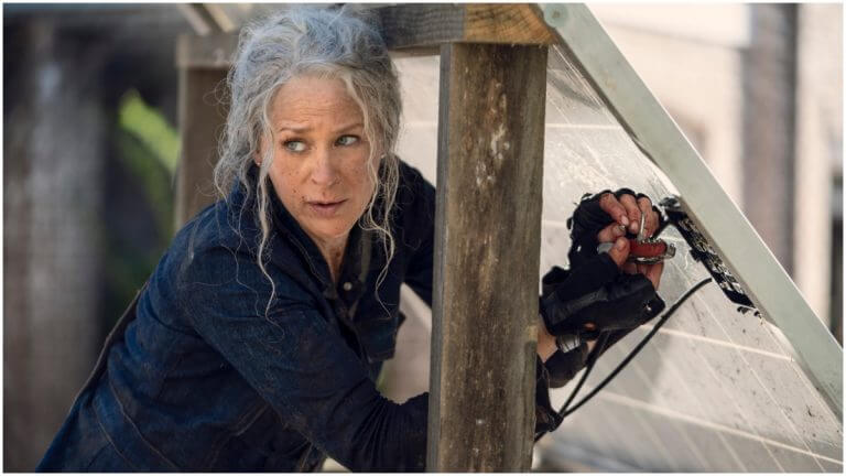 Melissa McBride stars as Carol Peletier in Season 10C of AMC's The Walking Dead