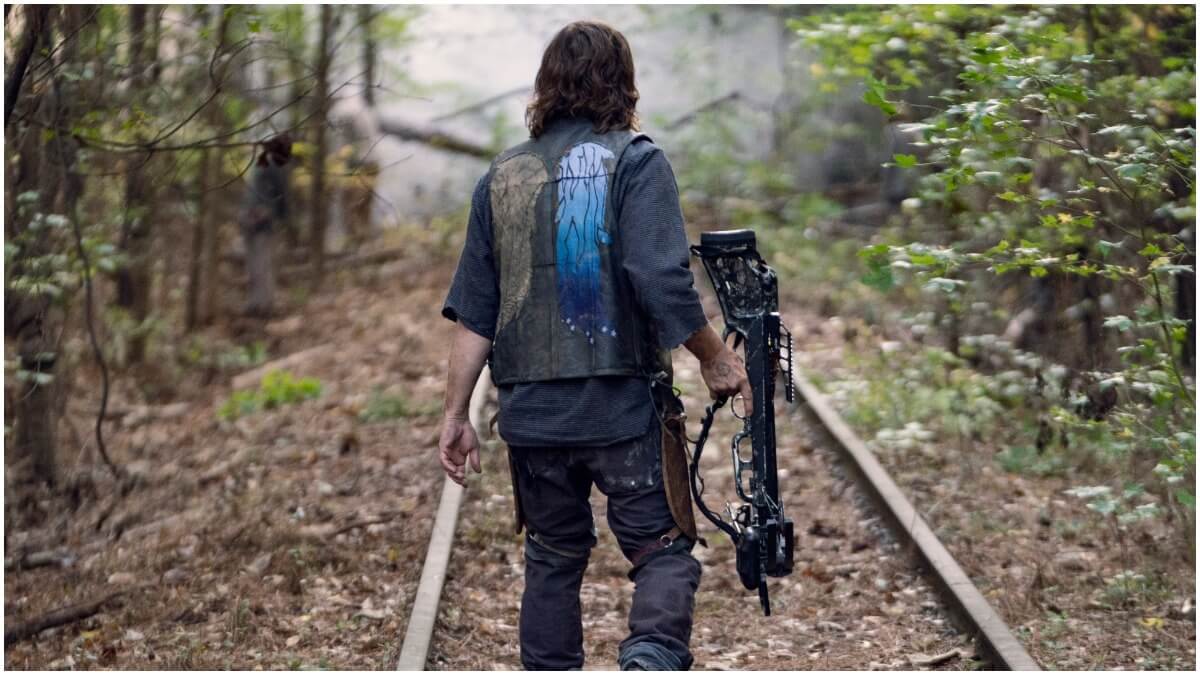 Norman Reedus stars as Daryl Dixon, as seen in Season 10C of AMC's The Walking Dead