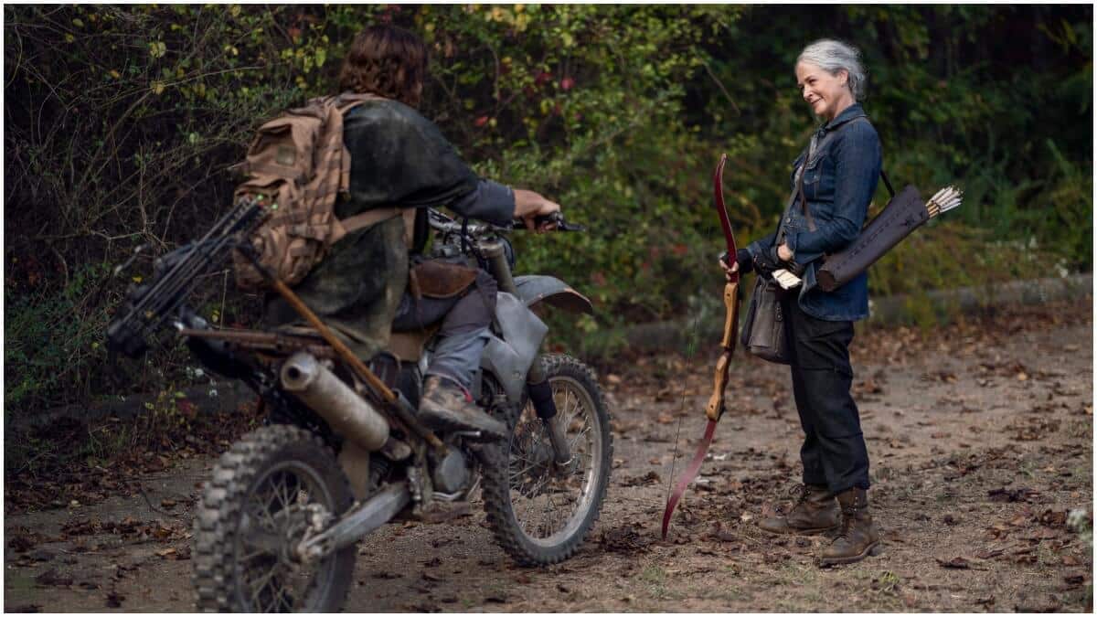 Daryl Dixon and Carol Peletier feature in Season 10C of The Walking Dead
