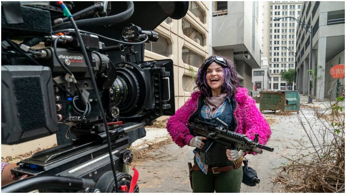 Paola Lazaro stars as Princess, as seen in Season 10B of AMC's The Walking Dead