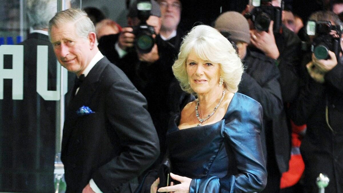 Prince Charles and Camilla attend a public event