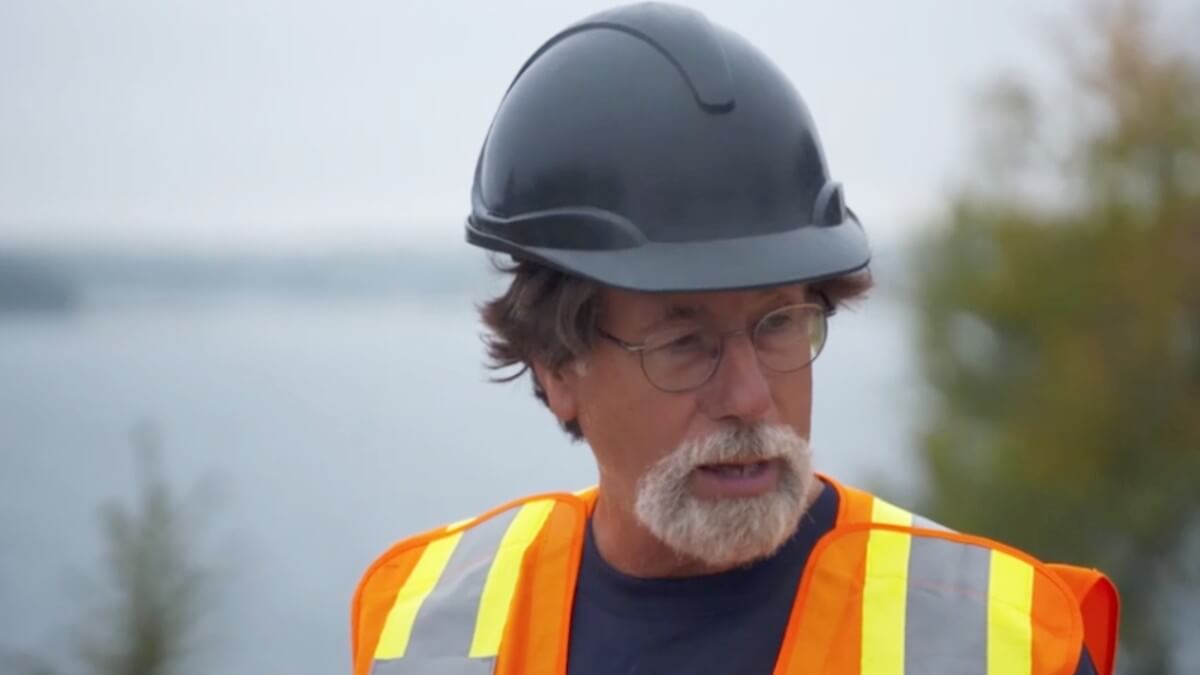 Rick Lagina at the Money Pit on Oak Island