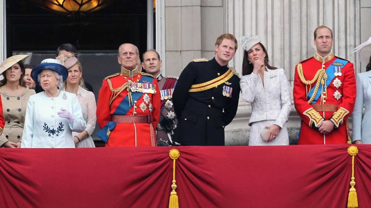 The Royal Family at Buckingham Palace