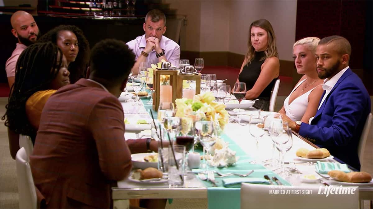 Married at First Sight Chris Williams apologizing to group and Paige on honeymoon