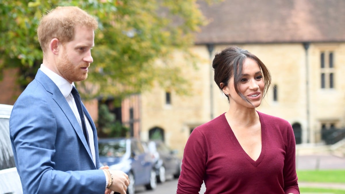 Harry and Meghan attend a Royal event