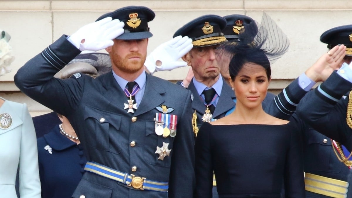 Prince Harry and Meghan Markle at a Royal event