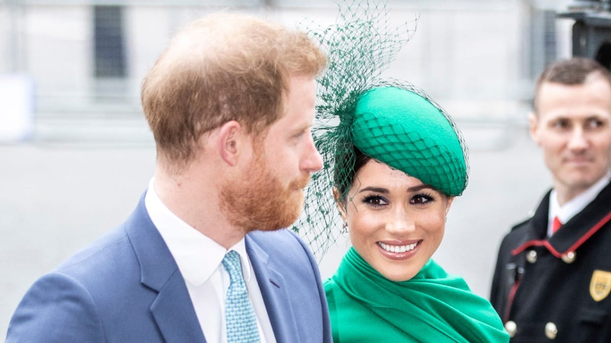 Prince Harry and Meghan Markle attend a royal event