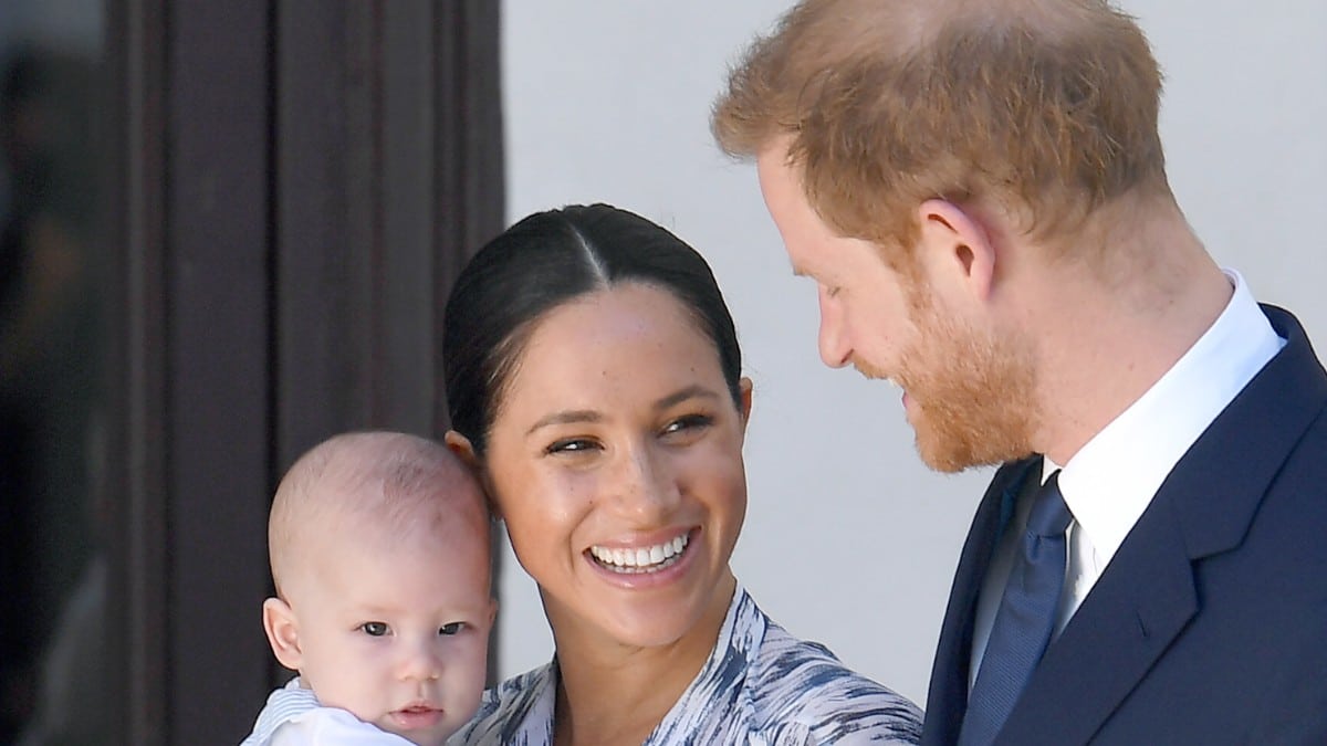 Prince Harry, Meghan, and Archie attend an event