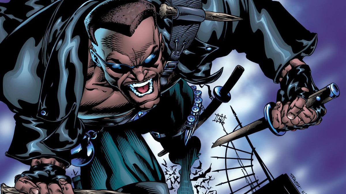 Wesley Snipes in Blade reboot Comics.
