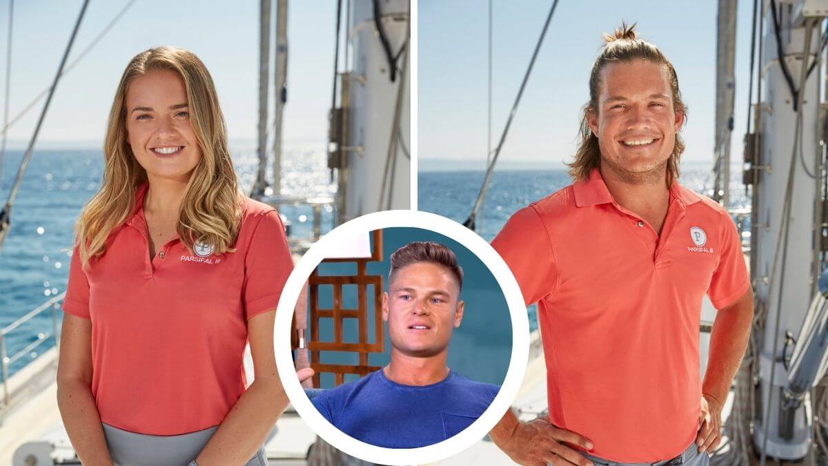 Daisy reacts to fans dissing Below deck Sailing Yacht crew member Gary.