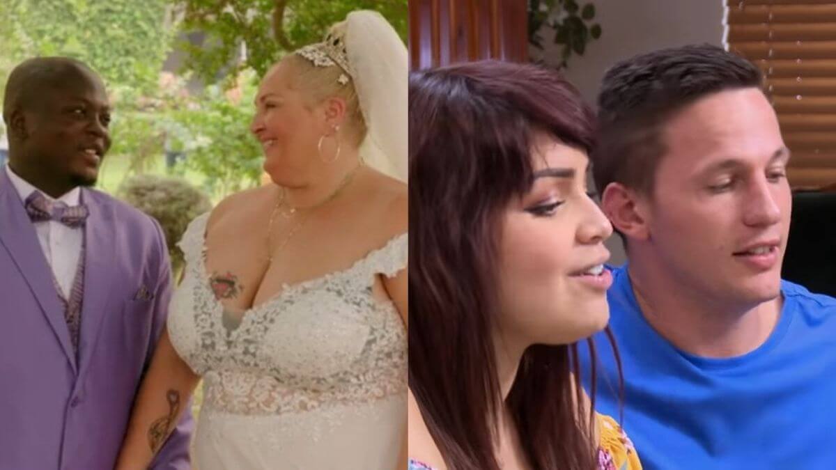 Angela and Michael, and Ronald and Tiffany from 90 Day Fiance