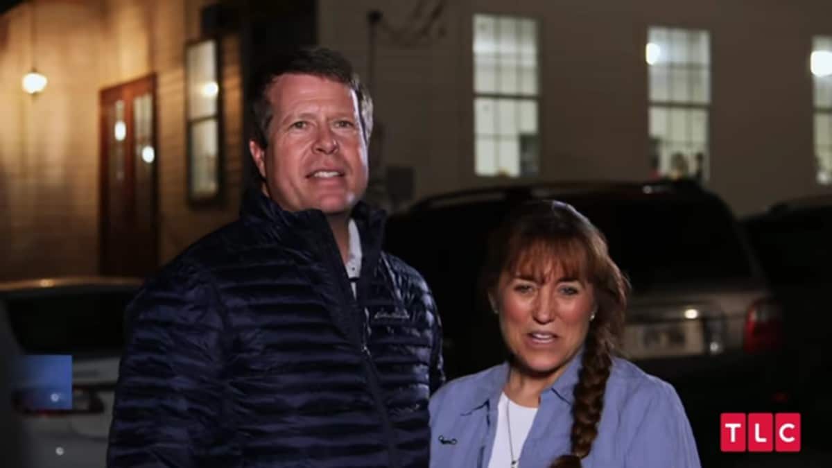 Jim Bob and Michelle Duggar in a Counting On scene.