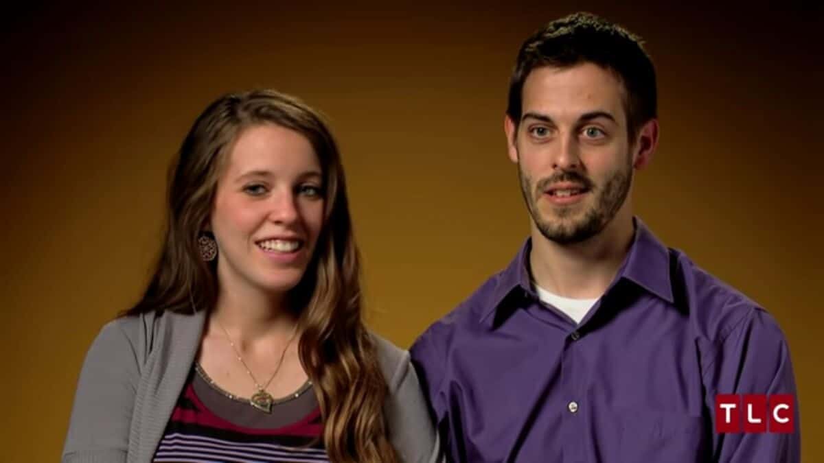Jill Duggar and Derick Dillard in Counting On confessional.