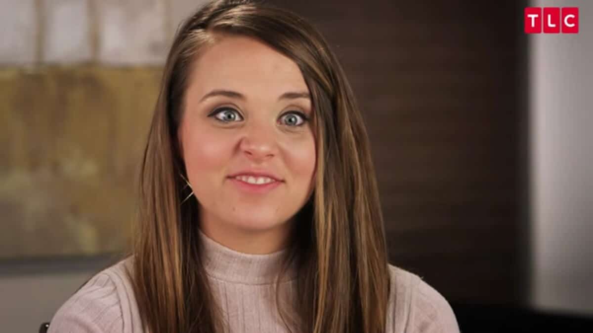 Jinger Duggar in a Counting On confessional.