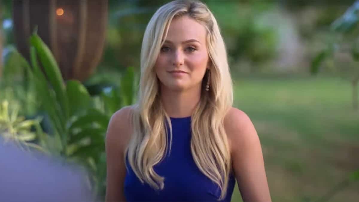 Lauren on the finale episode of season 20 of the Bachelor.