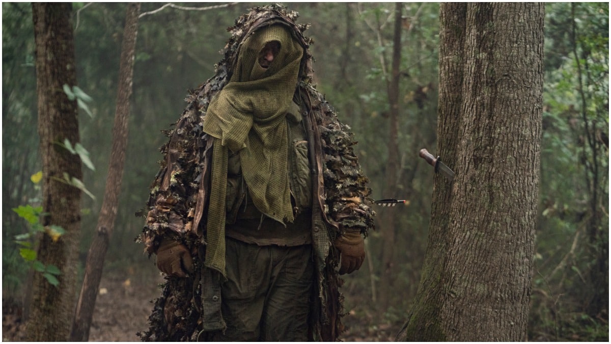 Mike S. Whinnet stars as a member of the Reapers group, as seen in Episode 17 of AMC's The Walking Dead Season 10C