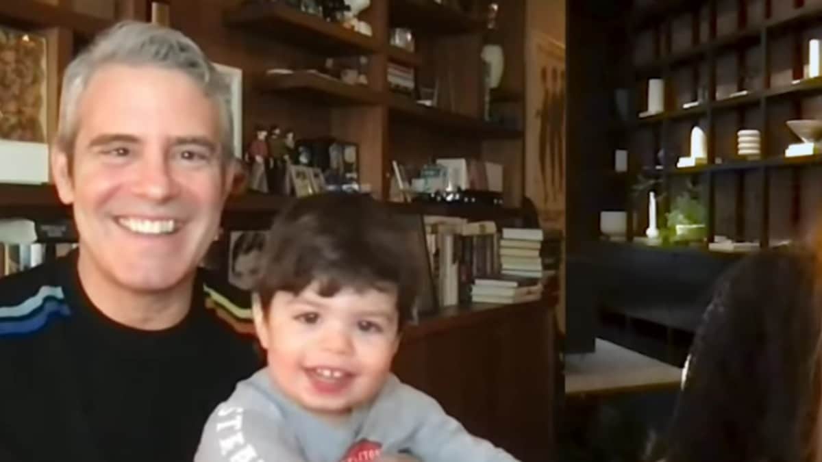Andy Cohen and his son Ben.