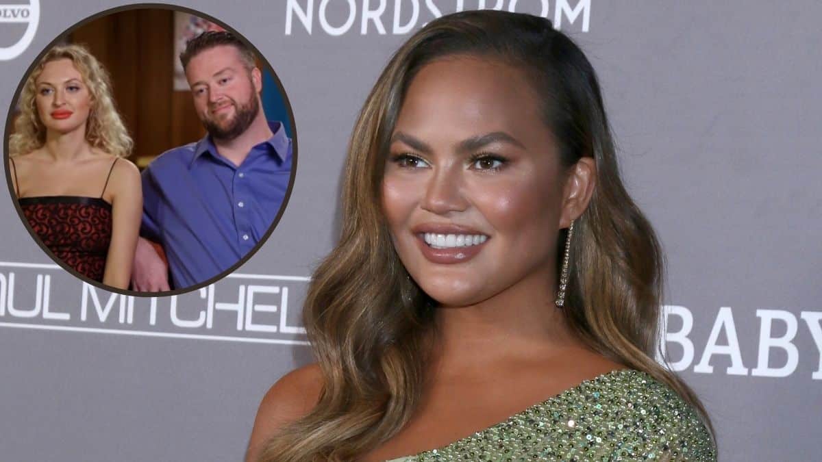 Chrissy Teigen and Mike and Natalie from 90 Day Fiance.
